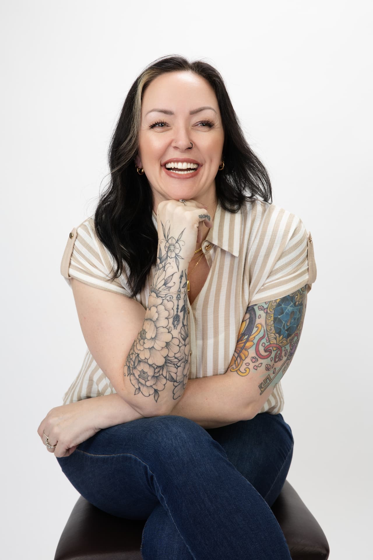 Heather Hearn laughing